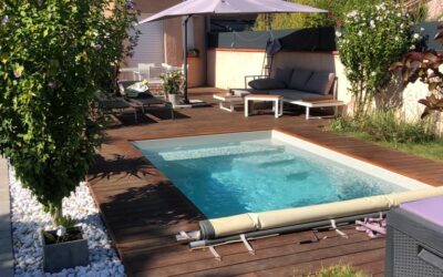 Mini piscine avec une surface inférieure à 10 m²